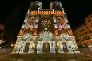 basílica de Notre Dame Delaware bonito - Francia foto