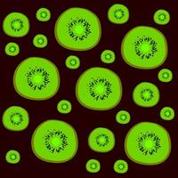 Kiwi texture, vector or color illustration.