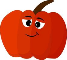 Pumpkin, vector or color illustration.