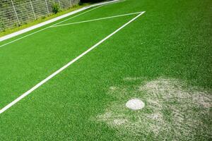 football field with penalty photo