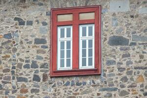 Details of a half-timbered house photo