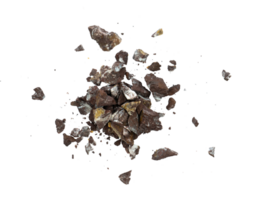 esplosione roccia particella isolato elemento png