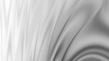 Gradient White Animated background Abstract smooth line moving shapes video