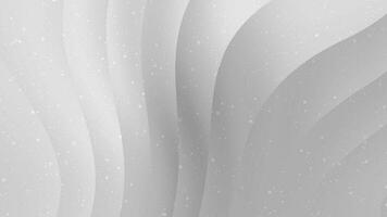 Gradient White Animated background Abstract smooth line moving shapes video