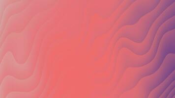 abstrato fundo com gradiente ondas suave linha comovente formas video