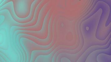 Abstract background with gradient waves smooth line moving shapes video