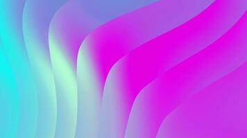 abstract animated wave motion line art smooth futuristic background illustration video