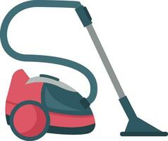 Vacuum cleaner, vector or color illustration.