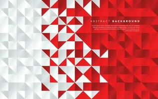 modern abstract red and white background design vector