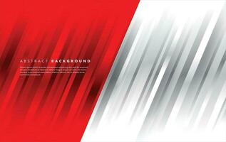 modern abstract red and white background design vector