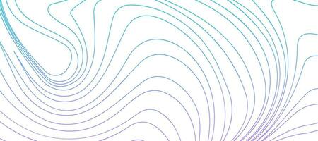 abstract background with contour gradient colorful waves vector