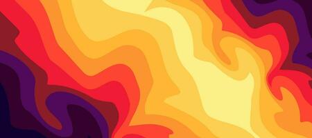 abstract wave curve fluid background vector