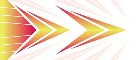 abstract sports with red arrow speed sharp gradient background vector