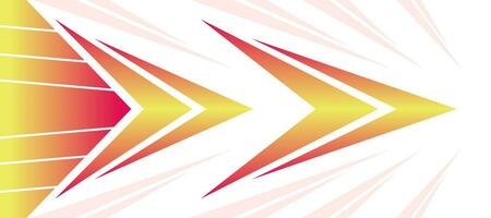 abstract sports with red arrow speed sharp gradient background vector