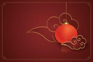 Chinese Lunar New Year festival 2024 celebration, Happy New Year background decorative elements. vector