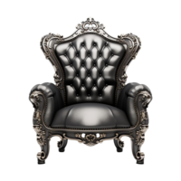 ai généré canapé chaise dans 3d le rendu chaise isolé sur transparent Contexte png