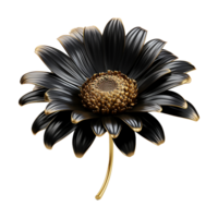 AI generated Gerbera flower isolated on transparent background png