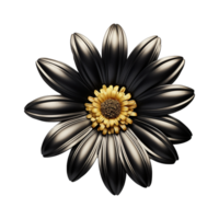 ai generiert Gerbera Blume isoliert auf transparent Hintergrund png