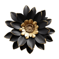 AI generated Gerbera flower isolated on transparent background png