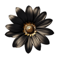 AI generated Gerbera flower isolated on transparent background png