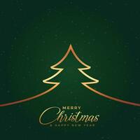 Merry Christmas background and Christmas tree graphic vector elements stacked with elements