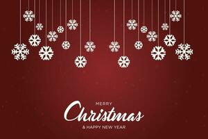 Merry Christmas background with Christmas pendants, gift boxes, hats vector collection