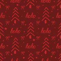 Merry Christmas background and Christmas tree graphic vector elements stacked with elements