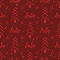 Merry Christmas background and Christmas tree graphic vector elements stacked with elements