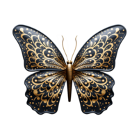 ai gerado borboleta png isolado em transparente fundo