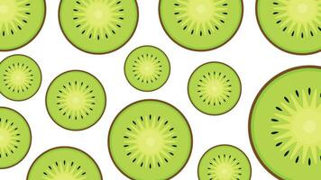 Kiwi icon vector. symbol. logo design. Kiwi isolated on white background. vector