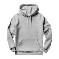 AI generated White hoodie isolated on transparent background png