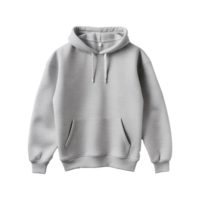 AI generated White hoodie isolated on transparent background png
