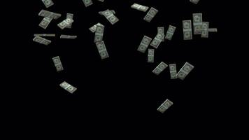 erstellen wirkungsvoll Designs mit USD Dollar fallen Animation video