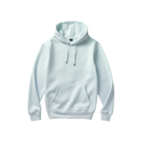 AI generated White hoodie isolated on transparent background png