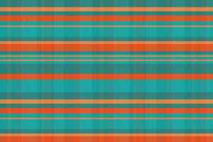 Tartan plaid pattern with texture and retro color. vector