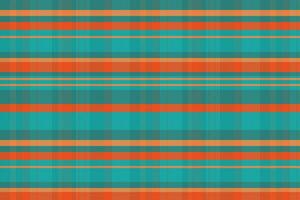 Tartan plaid pattern with texture and retro color. vector