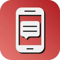 Pop Up Vector Glyph Gradient Background Icon For Personal And Commercial Use.