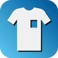 Shirt Vector Glyph Gradient Background Icon For Personal And Commercial Use.