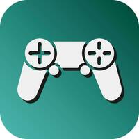 Joystick Vector Glyph Gradient Background Icon For Personal And Commercial Use.