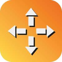 Expand Vector Glyph Gradient Background Icon For Personal And Commercial Use.