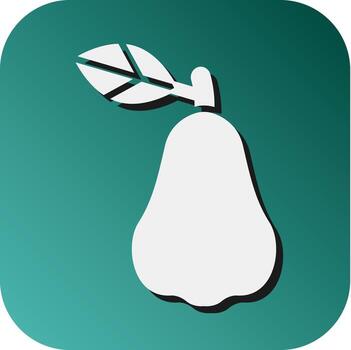 Java Apple Vector Glyph Gradient Background Icon For Personal And Commercial Use.