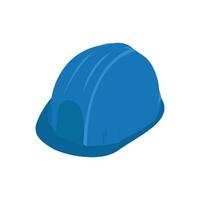 icono de casco de seguridad vector