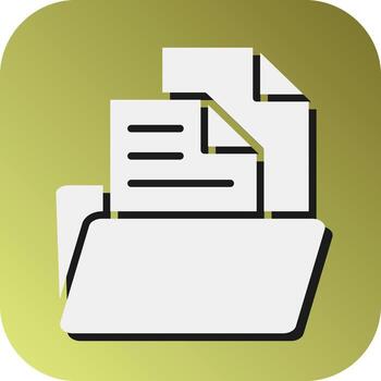 archivos vector glifo degradado antecedentes icono para personal y comercial usar.