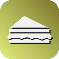 Sandwich Vector Glyph Gradient Background Icon For Personal And Commercial Use.
