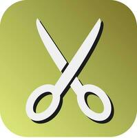 Scissors Vector Glyph Gradient Background Icon For Personal And Commercial Use.