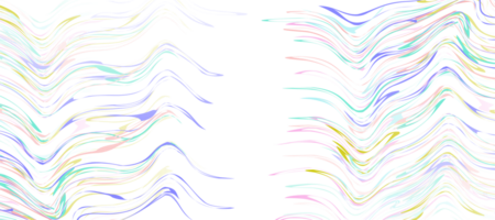 nahtlos Welle abstrakt Muster bunt transparent Hintergrund png