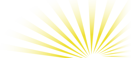 abstract background with yellow sun rays sunrise png