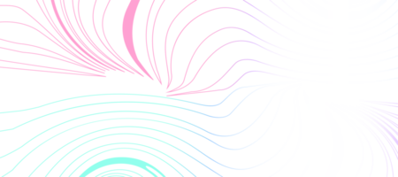 abstract flowing colorful pink green gradient wavy lines png