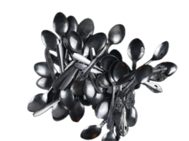 Stainless spoon. spoons png