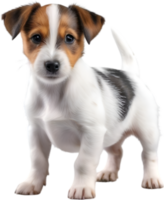 AI generated a cute Jack Russell Terrier. Ai-generated. png